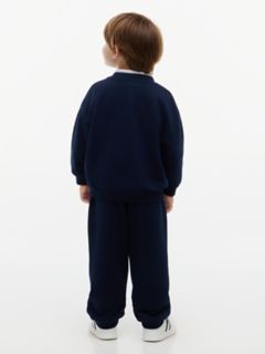 Kids' Sweatshirt & Sweatpant Set — Dark Blue 7