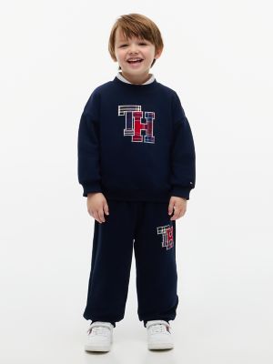 Kids' Sweatshirt & Sweatpant Set, Dark Blue
