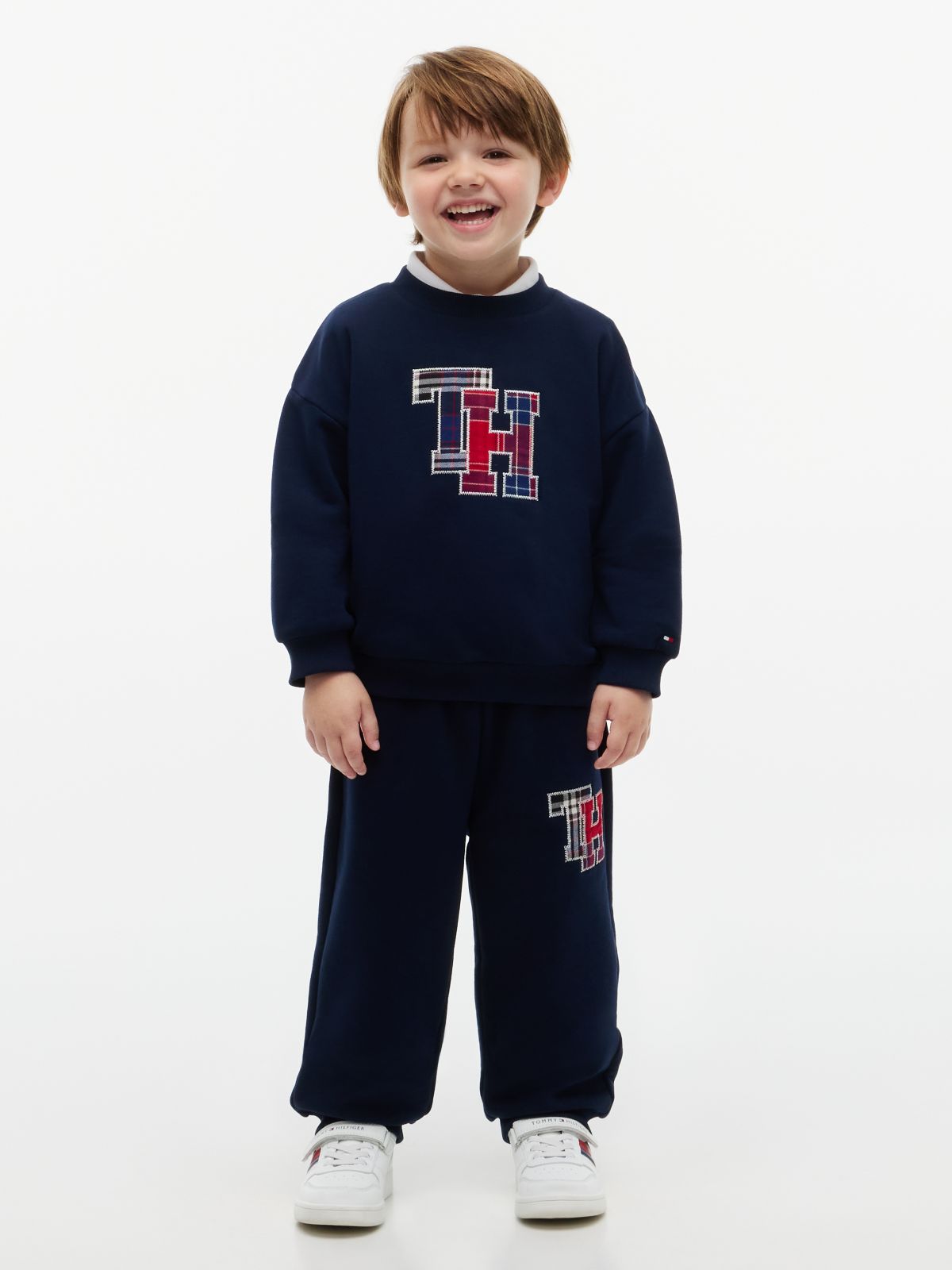 Kids' Sweatshirt & Sweatpant Set — Dark Blue