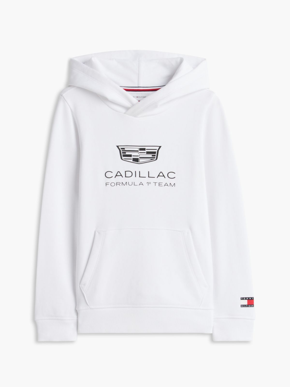 Kids' Tommy x Cadillac F1® Team Logo Hoodie — White