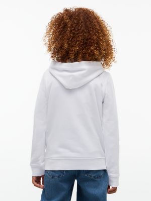 Детское худи Tommy Hilfiger Tommy x Cadillac F1® Team Logo, цвет: Белый — фото 8