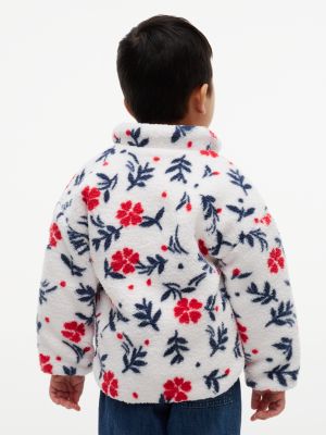 Детская куртка Tommy Hilfiger Polar Fleece, цвет: С принтом белый — фото 5