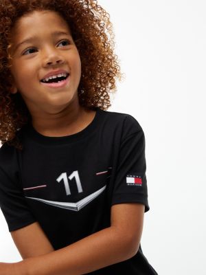 Детская футболка Tommy Hilfiger Tommy x Cadillac F1® Team Driver, цвет: Чёрный — фото 5