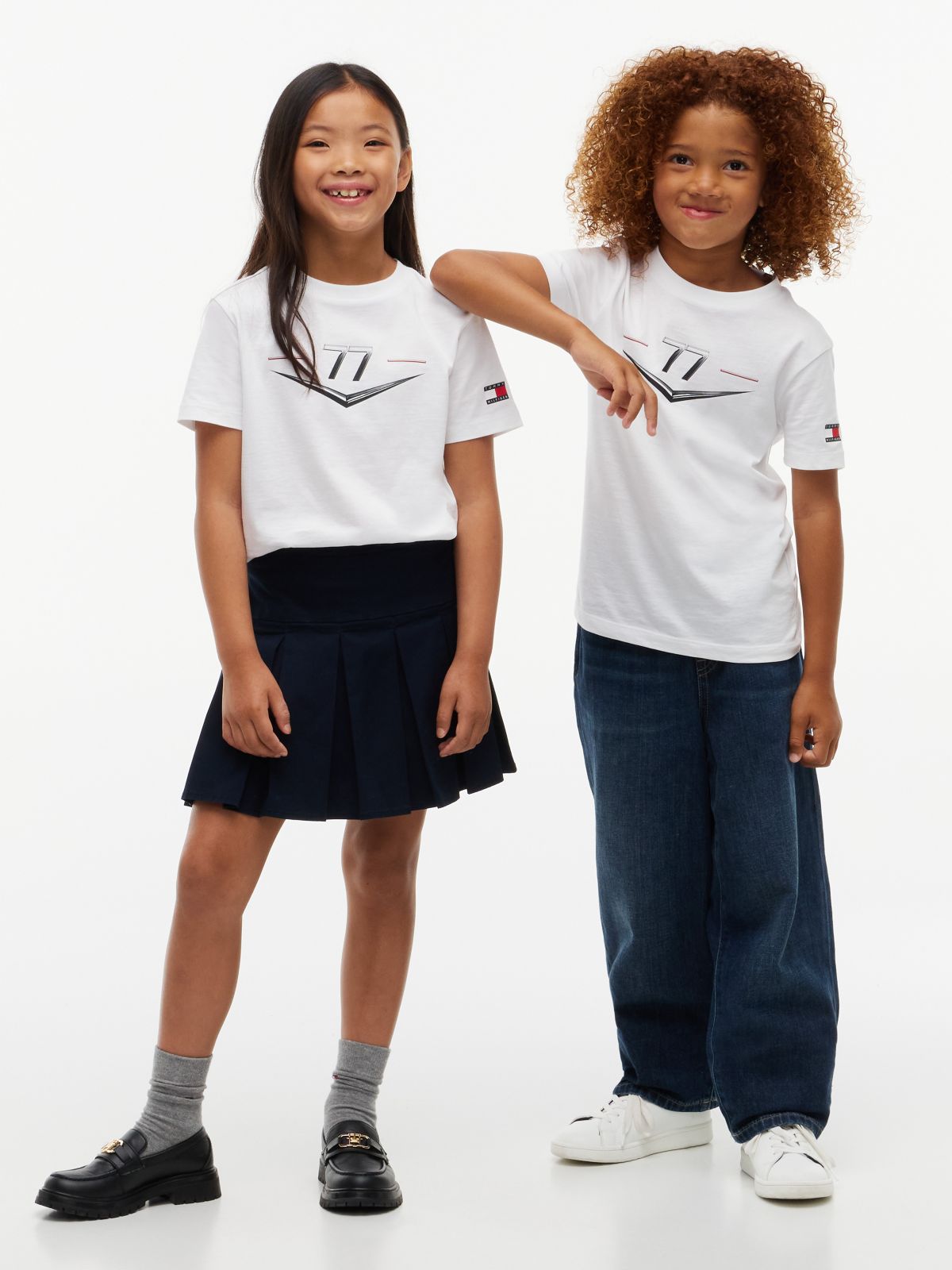 Kids' Tommy x Cadillac F1® Team Driver T-Shirt — White