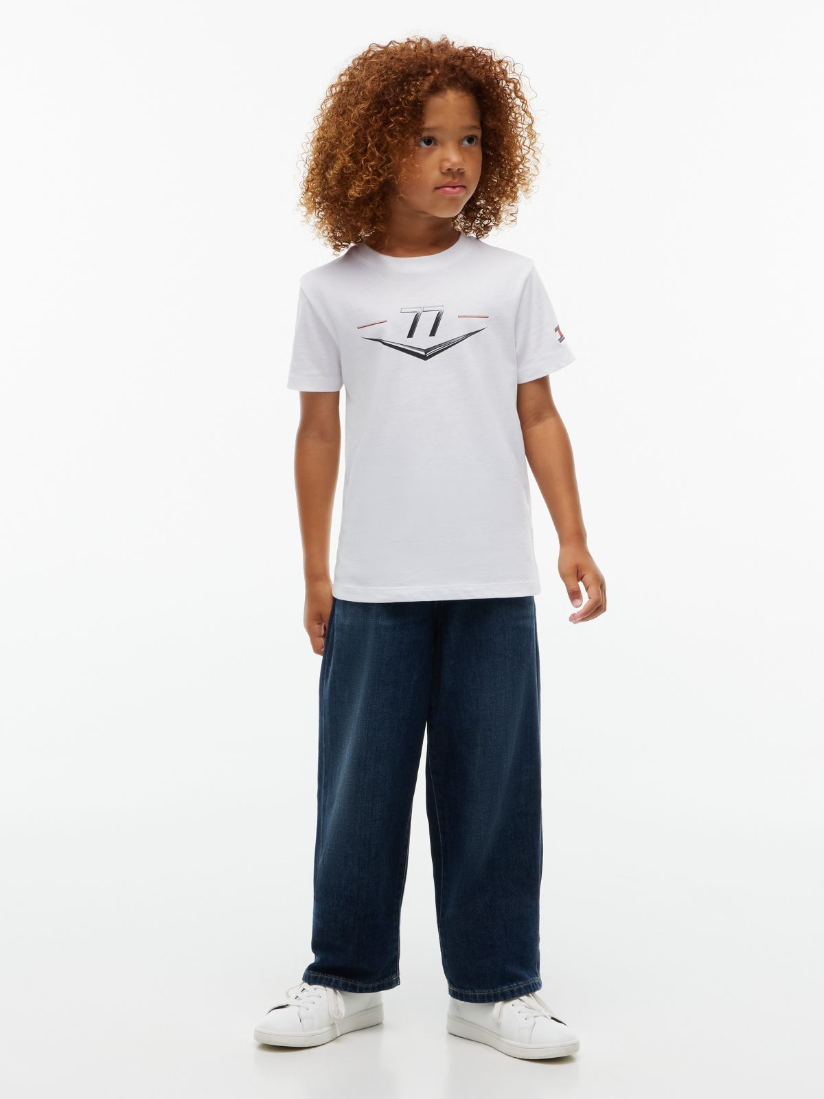Kids' Tommy x Cadillac F1® Team Driver T-Shirt — White