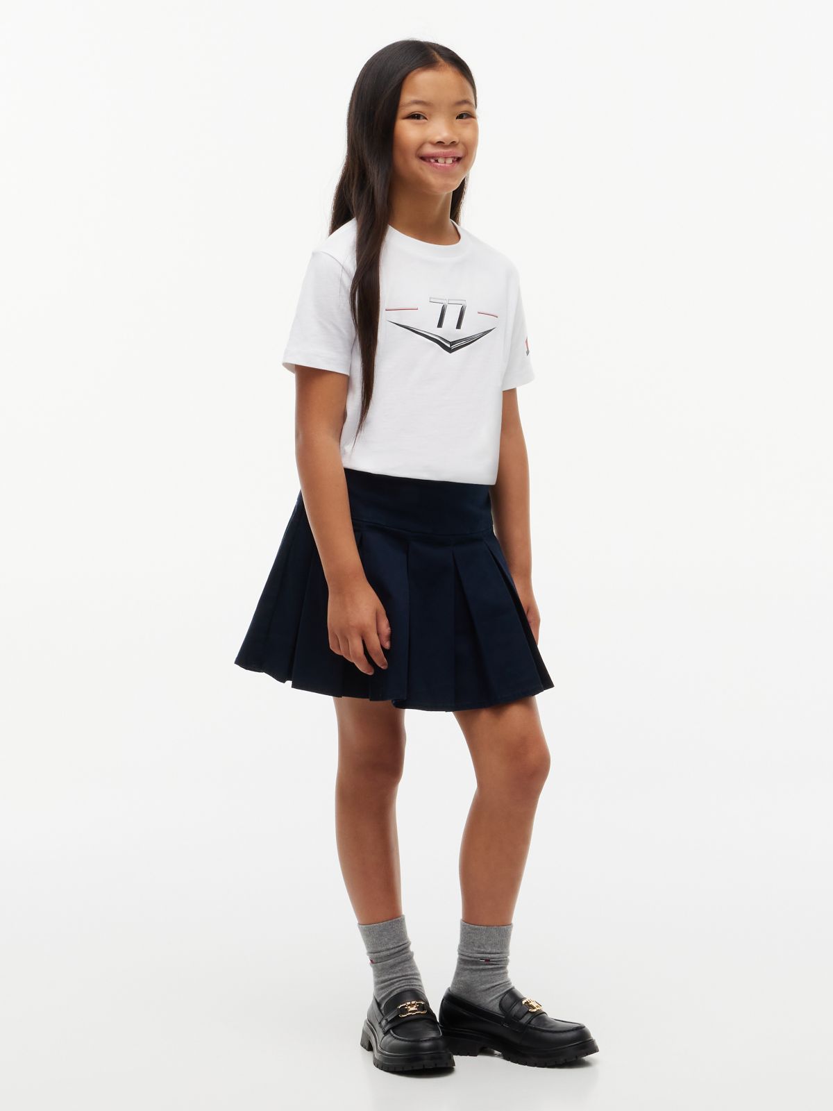 Kids' Tommy x Cadillac F1® Team Driver T-Shirt — White