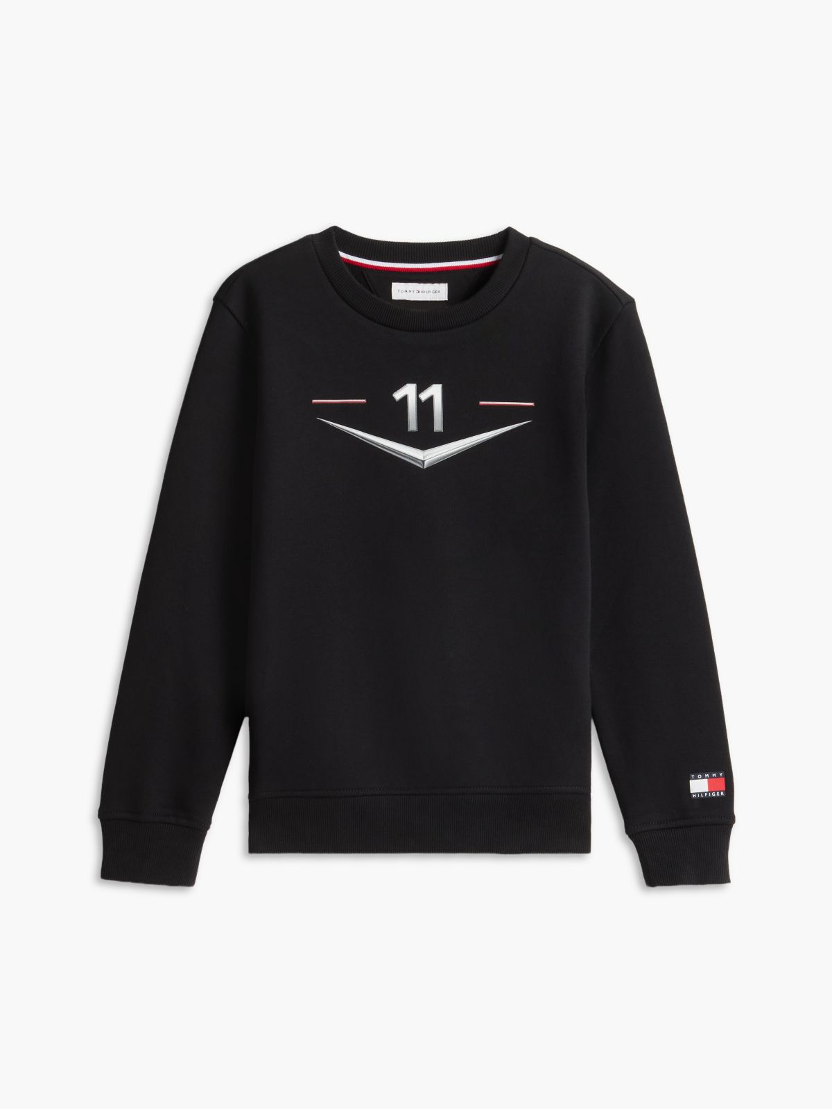 Kids' Tommy x Cadillac F1® Team Driver 11 Sweatshirt — Black
