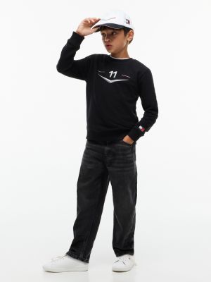 Детские худи Tommy Hilfiger Kids' Tommy x Cadillac F1® Team Driver 11 Sweatshirt — фото 3