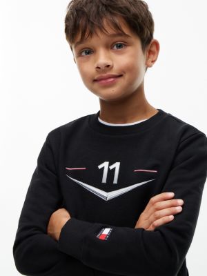 Детские худи Tommy Hilfiger Kids' Tommy x Cadillac F1® Team Driver 11 Sweatshirt — фото 5