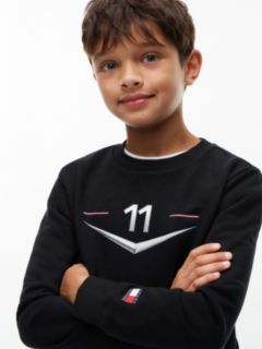 Kids' Tommy x Cadillac F1® Team Driver 11 Sweatshirt — Black 5