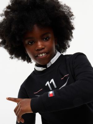 Детские худи Tommy Hilfiger Kids' Tommy x Cadillac F1® Team Driver 11 Sweatshirt — фото 6