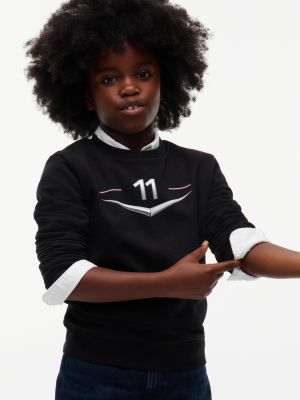Детские худи Tommy Hilfiger Kids' Tommy x Cadillac F1® Team Driver 11 Sweatshirt — фото 7