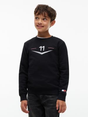 Kids' Tommy x Cadillac F1&reg; Team Driver 11 Sweatshirt, Black
