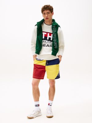 Hilfiger Sailing Colorblock Short, Soft Sunflower Multi