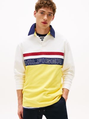 Hilfiger Sailing Rugby Polo, Soft Sunflower Multi