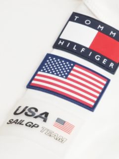 Tommy x US SailGP Team Tech Hoodie — Ecru 6