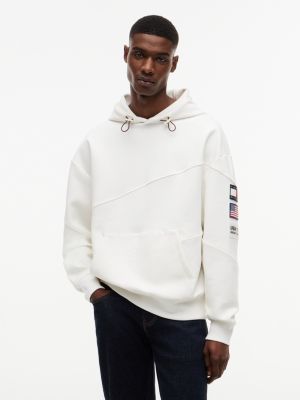 Tommy x US SailGP Team Tech Hoodie, Ecru