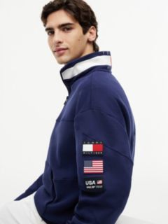 Tommy x US SailGP Team Tech Quarter-Zip — Navy 3