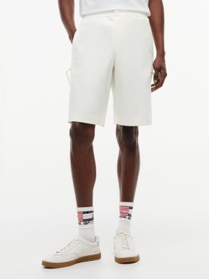 Tommy x US SailGP Team Cargo Short, Ecru