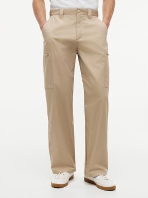 Tommy x US SailGP Team Cargo Tech Pant, Light Sandalwood
