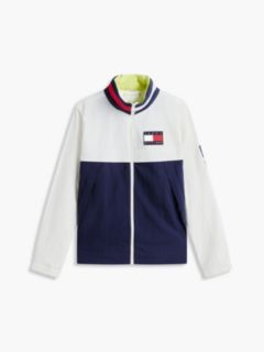 Tommy x US SailGP Team Convertible Jacket — Ecru/Navy 5