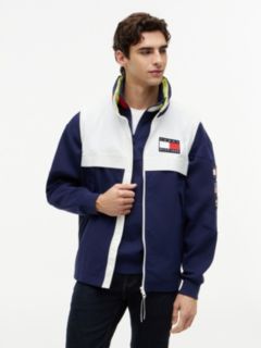 Tommy x US SailGP Team Convertible Jacket — Ecru/Navy 7