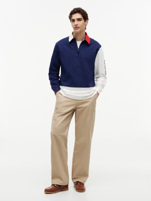 Мужские топы Tommy Hilfiger Tommy x US SailGP Team Colorblock Rugby — фото 2