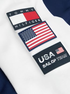 Мужские топы Tommy Hilfiger Tommy x US SailGP Team Colorblock Rugby — фото 5