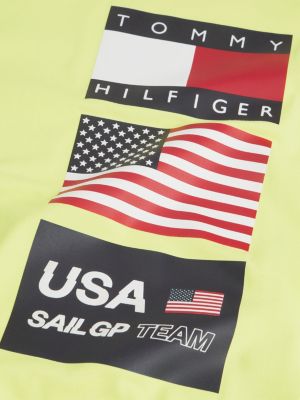 Мужские футболки Tommy Hilfiger Tommy x US SailGP Team Flag T-Shirt — фото 6