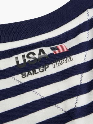 Мужские футболки Tommy Hilfiger Tommy x US SailGP Team Striped T-Shirt — фото 6