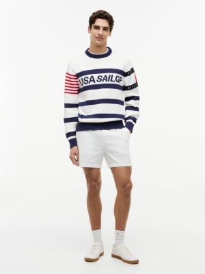 Мужские свитеры Tommy Hilfiger Tommy x US SailGP Team Striped Sweater — фото 2
