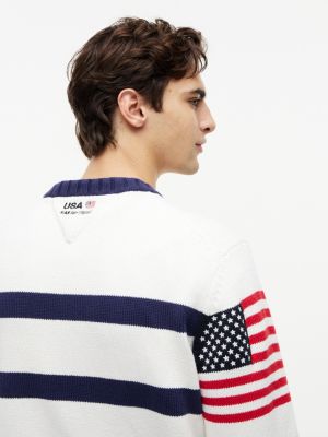 Мужские свитеры Tommy Hilfiger Tommy x US SailGP Team Striped Sweater — фото 3