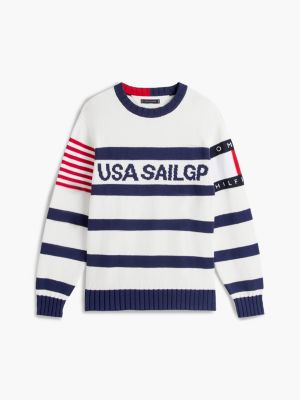 Мужские свитеры Tommy Hilfiger Tommy x US SailGP Team Striped Sweater — фото 5