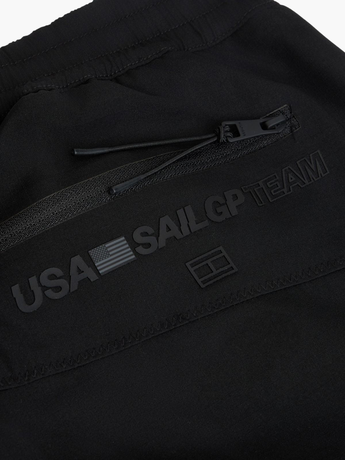 Tommy x US SailGP Team Tonal Cargo Short — Black