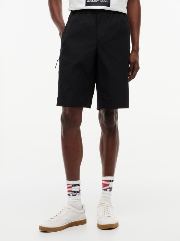Tommy x US SailGP Team Tonal Cargo Short — Black
