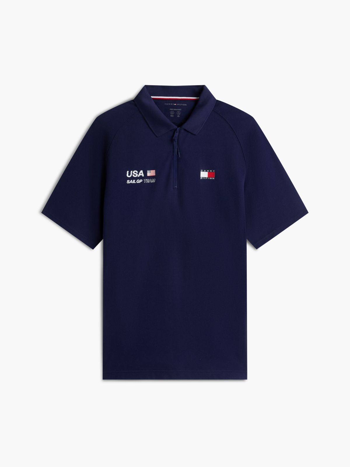 Tommy x US SailGP Team Tech Polo — Navy