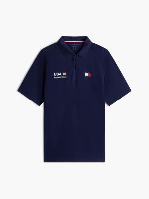Мужские топы Tommy Hilfiger Tommy x US SailGP Team Tech Polo — фото 5