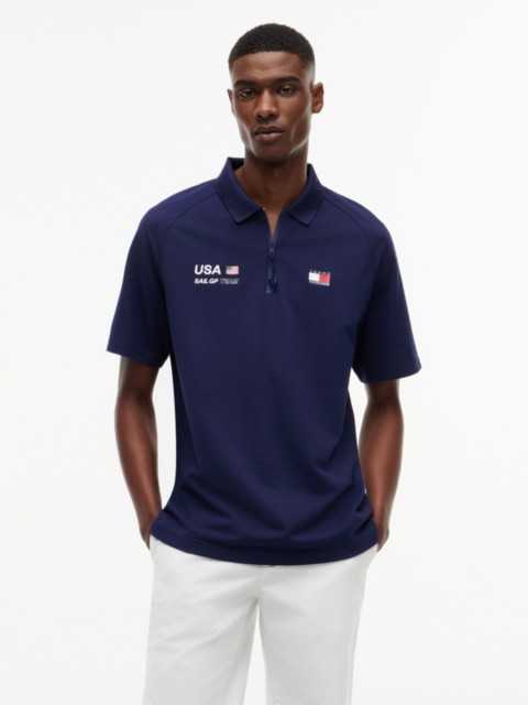 Мужские топы Tommy Hilfiger Tommy x US SailGP Team Tech Polo