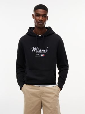 Tommy x Cadillac F1&reg; Team Miami Hoodie, Black