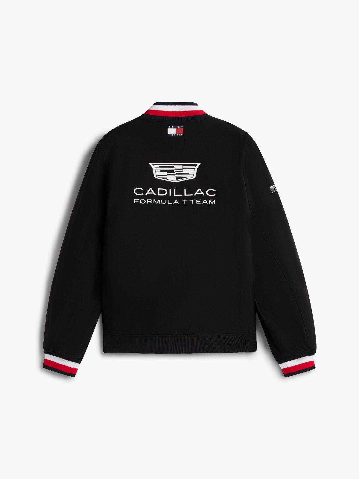 Tommy x Cadillac F1® Team Replica Bomber — Black