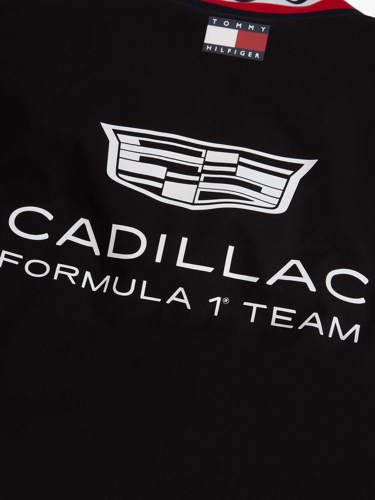 Tommy x Cadillac F1® Team Replica Bomber — Black