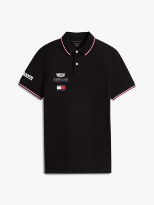 Мужские топы Tommy Hilfiger Tommy x Cadillac F1® Team Replica Polo — фото 6