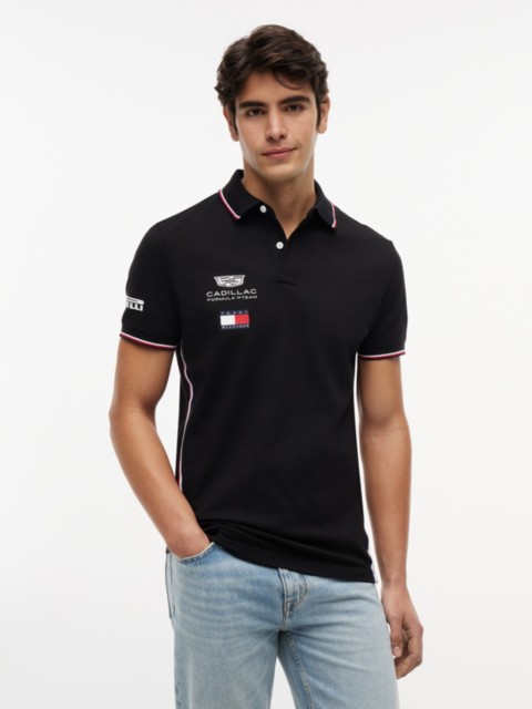 Мужские топы Tommy Hilfiger Tommy x Cadillac F1® Team Replica Polo
