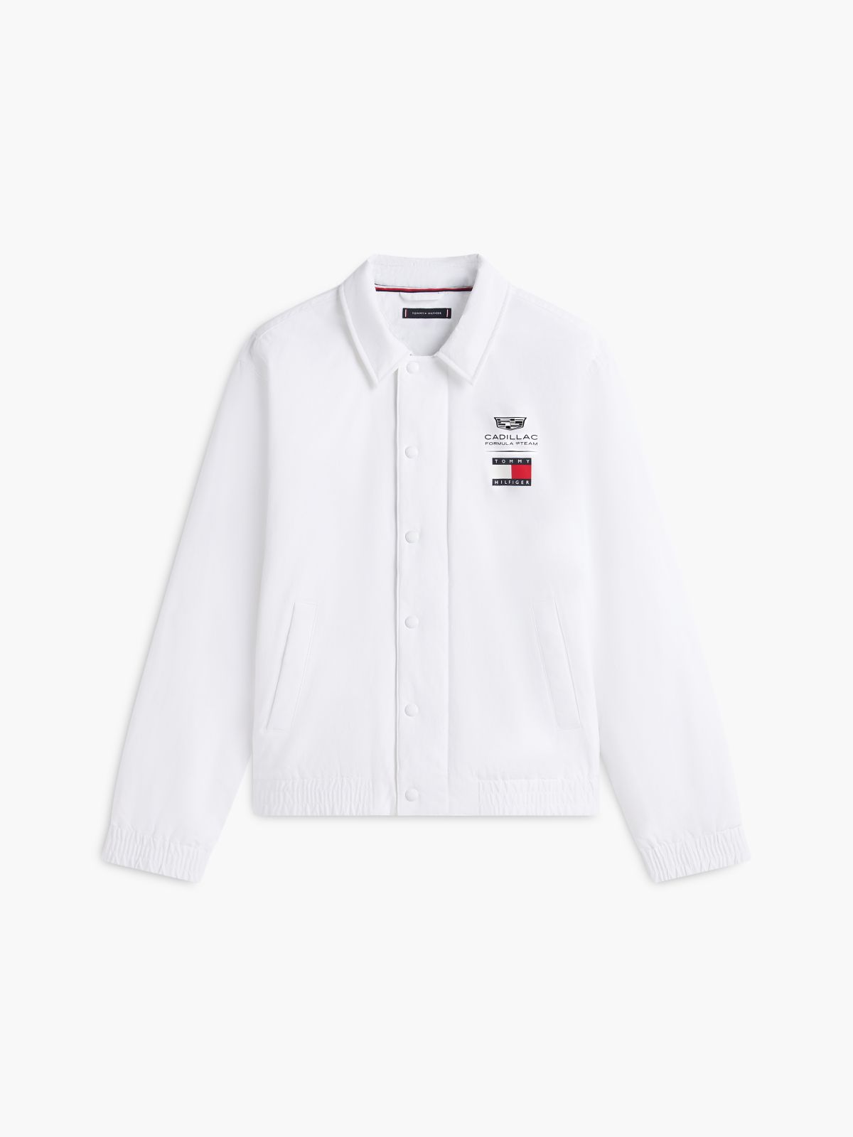 Tommy x Cadillac F1® Team Coach Jacket — White