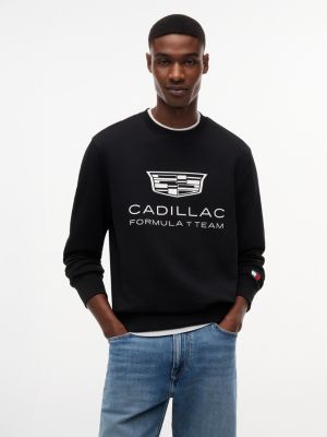 Tommy x Cadillac F1&reg; Team Logo Sweatshirt, Black