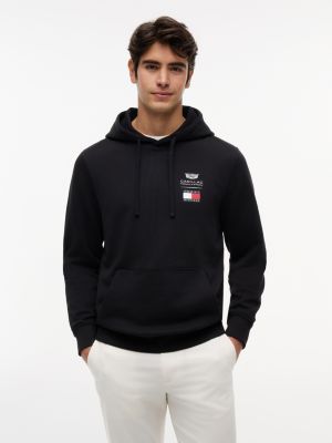 Tommy x Cadillac F1&reg; Team Logo Hoodie, Black