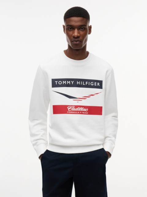 Мужские худи Tommy Hilfiger Tommy x Cadillac F1® Team Chevron Sweatshirt