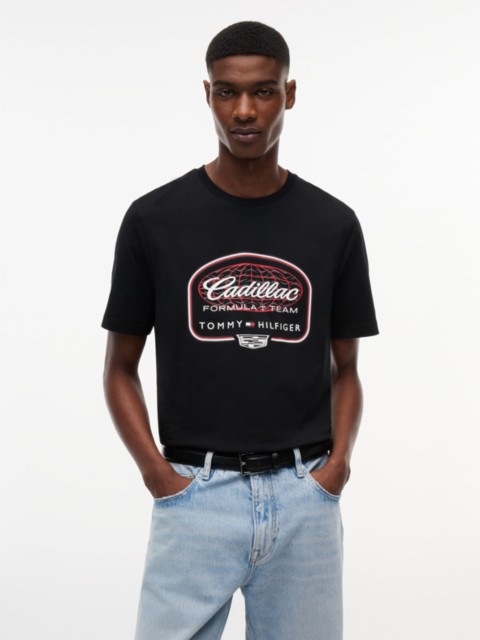 Мужские футболки Tommy Hilfiger Tommy x Cadillac F1® Team Globe T-Shirt