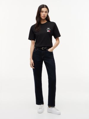 Мужская футболка Tommy Hilfiger Tommy x Cadillac F1® Team Logo, цвет: Чёрный — фото 4