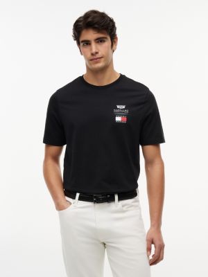 Tommy x Cadillac F1&reg; Team Stripe T-Shirt, Black
